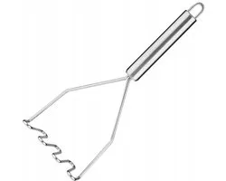 Galicja Practico - Presse-purée en acier inoxydable - En forme de spirale - 26 cm - Base de 9,5 cm