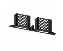 Support de rack UniFi 19 pouces pour UCG-Ultra - UXG-Max - UCG-Max - Support réseau modulaire - Montage en armoire de serveur - Accessoire d'armoire de brassage - Solution réseau domestique professionnelle - Noir
