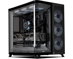 Scan 3XS Systems AIRO – Powered by ASUS – Stage 2 Extreme - Corsair iCUE Gaming PC – ASUS RTX 5090 – Ryzen 7 9800X3D – Corsair DDR5 32GB – WD Black 2TB SSD – 1000W PSU – 4K Ultra Max