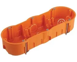 PAWBOL - Gipsplaatdoos - Drievoudig - Met schroeven