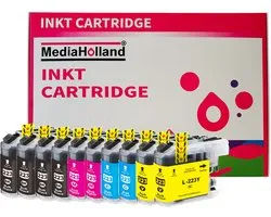MediaHolland® Private Label Cartouches LC-223 LC223 Convient pour Brother Multipack 10 pcs