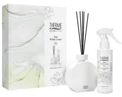 THERME Zen White Lotus Home Perfume Gift Set - Gift of Wellness