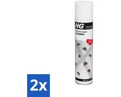 HG X Spray Tegen Vlooien 400 ml - Voordeelverpakking - 2 stuks