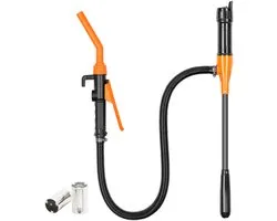 Pompe à batterie portable, pompe à siphon électrique à batterie améliorée, pompe à eau, pompe à carburant manuelle facile à utiliser, pompe à batterie portable pour le transfert d'essence, de carburant, de diesel et d'eau (1 pièce)