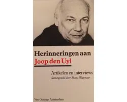 Herinneringen aan Joop de Uyl