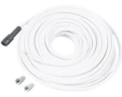Telestar Antenne, Satelliet Aansluitkabel [1x F-stekker - 1x F-stekker] 5 m Wit