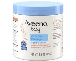 Aveeno - Baby Eczema Therapy Nighttime Body Balm - Oatmeal - 156g