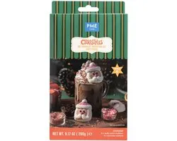 PME Hot Chocolate Decoration set - Santa Claus