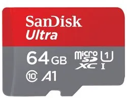 SanDisk Ultra 64 Go MicroSDXC Classe 10