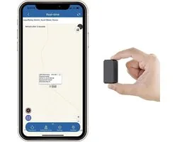TKMARS Mini GPS Tracker – Sans abonnement – Suivi en temps réel – Application gratuite IOS/ANDROID – Applicable pour enfant/voiture/scooter/vélo/chat/chien