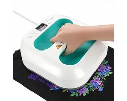 Mini Transferpers - Handheld Hittepers - Hittepers - Heat Press Machine - Warmte Pers - Voor bedrukking op T-shirts en canvas tassen