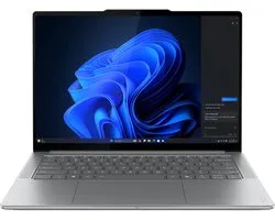 Ordinateur portable Lenovo Yoga Pro 7 14IAH10, processeur Intel Core Ultra 9 285H, écran tactile 36,8 cm (14,5"), résolution 3K, GB LPDDR5x-SDRAM 32 Go, SSD 1 To, Wi-Fi 7 (802.11be), Windows 11 Home , Grijs belge