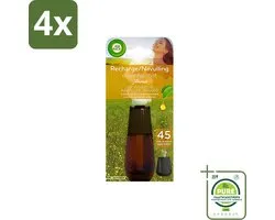 Air Wick Essential Mist - Navulling - Happiness - Ananas & Wilde Munt - 20ml - Voordeelverpakking - 4 stuks - Air Wick - Geurverspreider