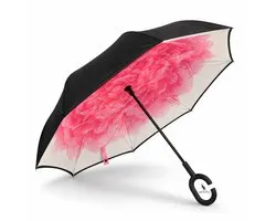 Fleur de rose de San Vitale, parapluie tempête à l'envers unique.