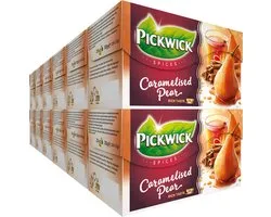 Pickwick Spices Caramelised Pear Zwarte Thee - 12 x 20 theezakjes