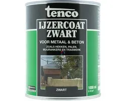 Tenco Ijzercoating Zwart - 1000 ml