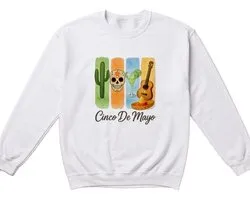 Cinco De Mayo Sweater – Cinco De Mayo – Fiesta Outfit – Unisex Sweater voor Dames & Heren – Leuk Cadeau