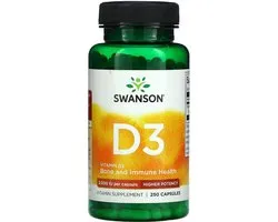 Vitamin D3 - 2000IU - 250 softgels Softgels Swanson