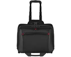 WENGER Sac de voyage Sac de bureau pour ordinateur portable Potomac Wheeled Laptop Case Black Noir