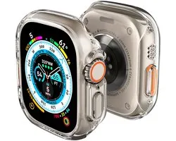 Spigen Thin Fit - Apple Watch Ultra 3/2/1 Hoesje - Bumper Case - Transparant