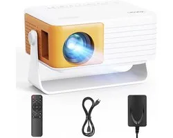 Mini Beamer – Draagbare 1080P Full HD Videoprojector – Geschikt voor Smartphone, HDMI, USB, PS5 & Fire Stick – Compacte Thuisbioscoop Projector voor Kinderen & Outdoor Gebruik – 120 Inch Beeld