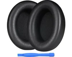 MMOBIEL Vervangende Oorkussens Geschikt voor Beats Studio Pro Wireless Noise Cancelling Hoofdtelefoon – Memory Foam en Protein PU Koptelefoon Oorkussens - Noise Isolation Hoofdtelefoon Earpads – Zwart
