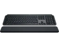 Logitech MX Keys S - Toetsenbord met Polssteun - Draadloos - QWERTZ DE - ISO - Grijs