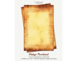 Vintage Parchment Stationery Paper