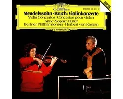 Bruch; Mendelssohn: Violin Concertos / Mutter, Karajan
