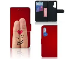 Honor 20 Pro Wallet Case met Pasjes Liefde - Origineel Romantisch Cadeau