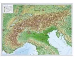 Alpen klein 1 : 2 400 000