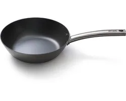 Skottsberg Wok Acier Carbone 24 cm Plaque Acier