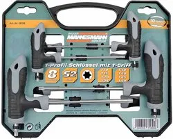 Brüder Mannesmann Torx T-greepset (18 delig)