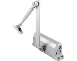 Automatic Spring Door Closer Adjustable Fire Protection Opener Hydraulic for Commercial Home 45-65kg