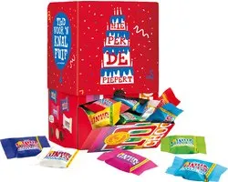 Tony's Chocolonely - Chocoladecadeau - Tiny Tony's - Verjaardag - Geschenkdoos - Fairtrade Belgische chocola - 900 gram