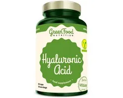 Kwas hialuronowy GreenFood Nutrition, 60 kapsułek