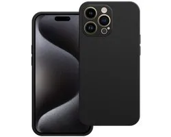 Coque en TPU pour iPhone 15 Pro Max - Noire