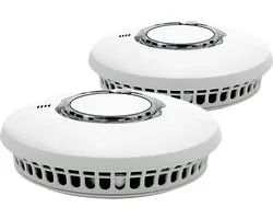 Détecteurs de Détecteurs de fumée FireAngel WST-630-BNLT - Set de 2 pièces - Dernier modèle - Liaison sans fil