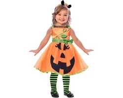 Amscan Kinderkostuum Cute Pumpkin Meisjes Polyester Maat 2-3 Jaar