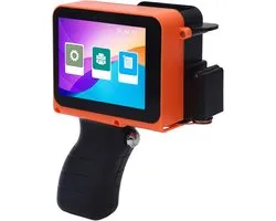 Draagbare Inkjetprinter - Handheld Printer - Labels Printen - 4.3 Inch Touchscreen - 300-600 DPI - Zwart