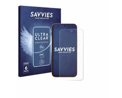 Savvies - Screenprotector voor Honor Magic 8 Pro Lite - Folie Beschermfolie transparant 6 Stuks