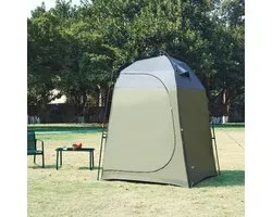 Automatische douche tent Ayas 150x150x200 cm groen en grijs pro.tec