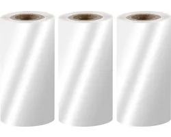 Crafts&Co Recharges Mini Printer de Poche - Autocollant Brillant - 3x Rouleau