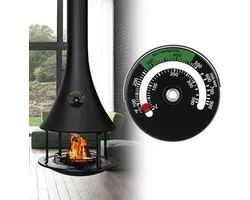Magnetische haardkachel thermometer temperatuurmonitor efficiëntie verhogen en brandstofverbruik optimaliseren - [As Seen on Image]