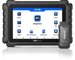 Topdon One Uitleestablet 2026 - OBD2 - 50+ servicefuncties - SGW Acces - Ecu Codering - J2534 Interface - AI Tablet - Engels