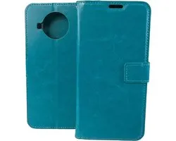Xiaomi Mi 10T Lite Cover Book Case Turquoise