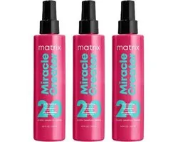 Matrix Miracle Creator Leave-In Spray - 3x190ml