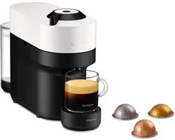Krups Nespresso Vertuo Pop koffiecupmachine, Coconut White