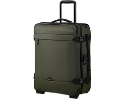 Samsonite Reistas/Backpack - Roadseeker DF/whls 55cm + rugzak - Dark olive - 50 l