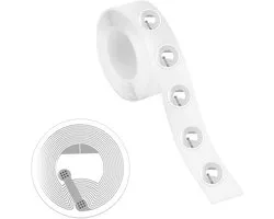 60 Stuks Rewritable NFC Labels 25mm - NTAG213 Tags met 144 Bytes voor Mobiele Apparaten en NFC Compatibele Toestellen